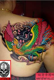 Tattoo Shows Recommend a Shoulder Phoenix Tattoo Pattern