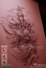 Qingxiu скица Yanqing татуировка модел