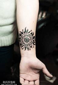 Pola Tattoo Sun Purem Purba