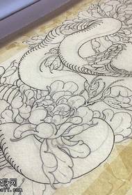 rukopis had hrať Chrysanthemum tetovanie vzor