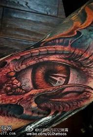 shpatull modeli i tatuazhit me sy të madh 3D