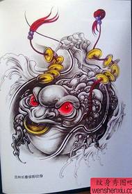 Manoscritto tatuaggio annuario tradizionale 54