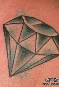Tattoo show bar recommended a small fresh diamond tattoo pattern