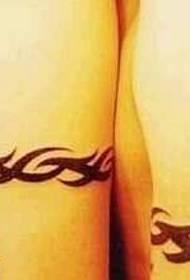Pattern ng Atmospheric Totem Tattoo