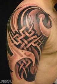 model tatuazh i thjeshtë totem i krahut