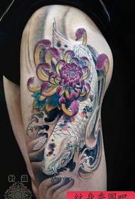 ntchafu ya squid chrysanthemum tattoo