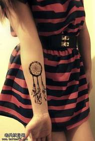 lengan roda corak tattoo rajah bola keranjang