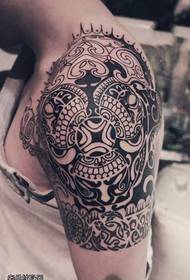 Arm Maya Totem Tattoo Tsarin Harafi