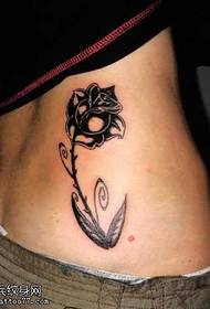 Ziedu Totem tetovējuma raksts