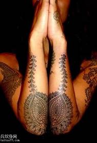 Huwarang Magagandang Totem Tattoo Pattern