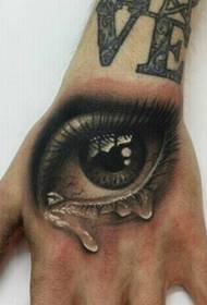 Tattoo lámh 3d le feiceáil go hiomlán