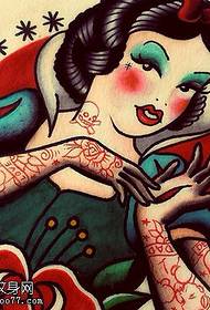 ata ata o le tattoo samo Snow White