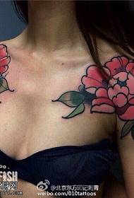 λουλούδι τατουάζ μοτίβο τατουάζ λουλουδιών