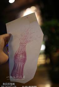 Imaxe de tatuaje recomendado Unha foto manuscrita de tatuaje de cola