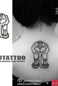 Show tatwaġġ Veteran Jirrakkomanda Tattoo ta 'Elefant