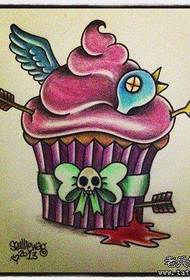 a popular popular ice cream tattoo manuscript