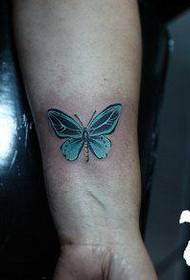 braç bell popular popular patró de tatuatge de papallona