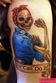 да би сви уживали у занимљивој тетоважи смрти 169780 - врло цоол и цоол узорак тетовиране главе