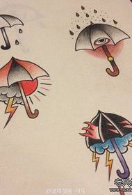 مجموعة من المخطوطات مظلة الوشم شعبية جميلة