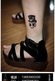 dievčenské malé a populárne tetovacie tetovanie