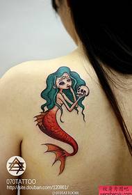 Rekomandoni një model të tatuazhit të sirenave popullore