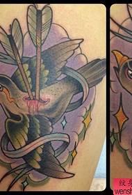препоручите узорак птица за тетоваже пријатељима који воле тетоваже