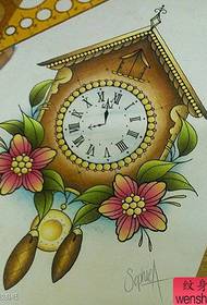 ታዋቂ የጥንታዊ የእጅ ሰዓት ንቅሳት ጽሑፍ