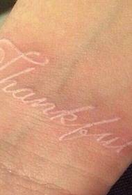 A set of very low-key perfect invisible tattoo tattoos