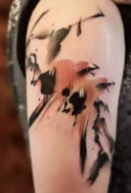 18 група на тетоважа со мастило од кинески стил работат слики