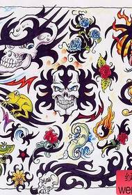 Rose Dolphin Swan Flower kwanyar kwanyar Totem Tattoo Tsara