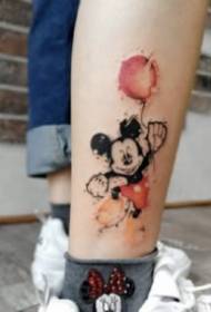 Tatuaggio di Topolino 9 Tatuaggi di Topolino di Miqi Miaowu House