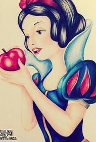 Foto di u manuale di u tatuatu di Snow White