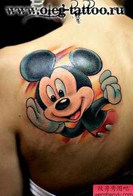 духтарон китфи зебо Mickey Mouse шакли tattoo