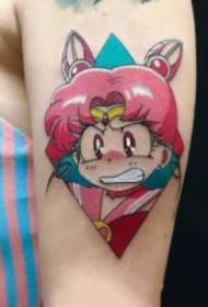 Dealbhan 18 anime Sailor Moon Tattoo