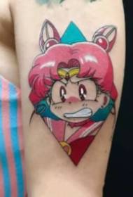 18 anime Sailor Moon Tatu şəkilləri