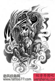 Classic Raytheon Thunderbolt Tattoo Manuscript