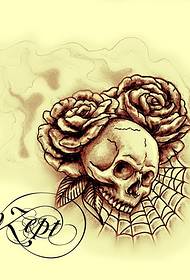 Art Taro e Rose Tattoo Pattern