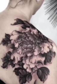 Chinese traditionnelle Stil vun engem Set vu schwaarze graue Tattoo Mustere fir ze genéissen 172087-Japanesch traditionell Kanéngchen Mausfrosch an aner kleng Faarw Tattoo Musteren