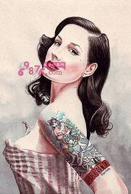 art star illustration tattoo tattoo manuscript picture