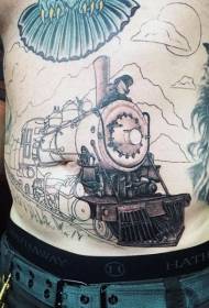 bò ren fini reyalis modèl lwès tren tatoo