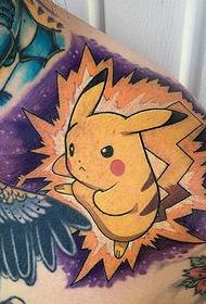 15 modelos de varias formas de deseños de tatuaxes de Pikachu