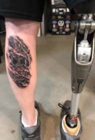 3d-tatoeëring 9 vol verwarrende 3D realistiese tattoo patroon