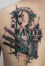 Very design a set of graffiti tattoo designs