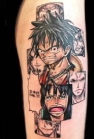 One Piece Tattoo Figure 8 Anime One Piece Inside Sauron û sêlên sêwirîna karakterên din