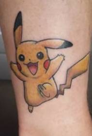 Tato Pikachu 9 gambar animasi tato Pikachu untuk dinikmati