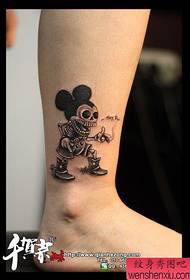 una bella alternativa al modello del tatuaggio del topo glutinoso