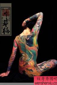 Tatuaje de cuerpo completo femenino japonés 171750-Tatuaje de tigre de cuerpo entero de Japón