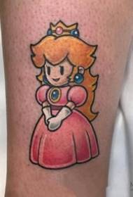 sehr niedliche Reihe von kleinen Cartoon Tattoo Bilder