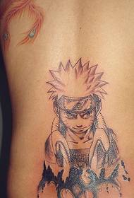 супер қан аниме Naruto татуировкасы