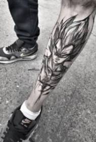 yon gwoup nan anime Japonè dragon boul tatouaj foto yo jwi